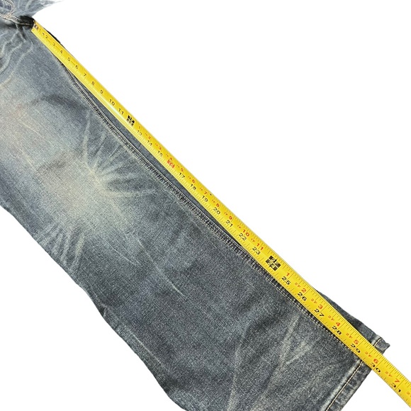 Buffalo David Bitton EVAN-X Slim Straight Stretch Men’s Jeans 32X30 Light Blue. - Picture 11 of 12